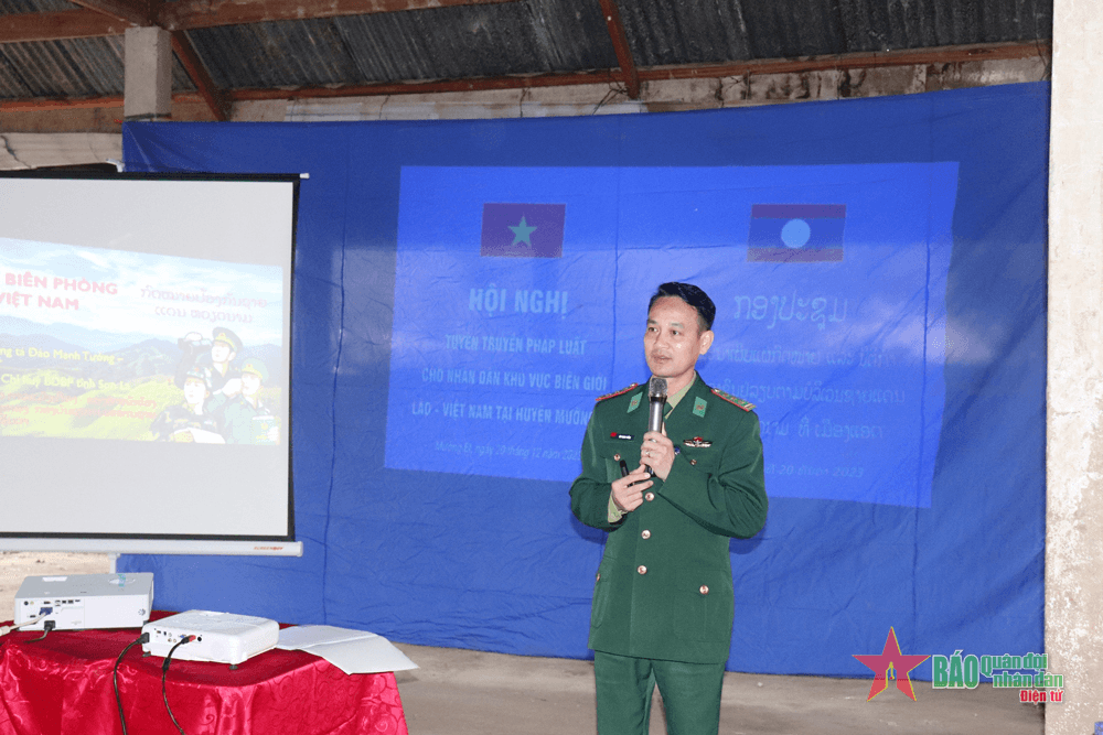 Sơn La và Huaphanh (Lào) phối hợp tuyên truyền phổ biến pháp luật về biên giới