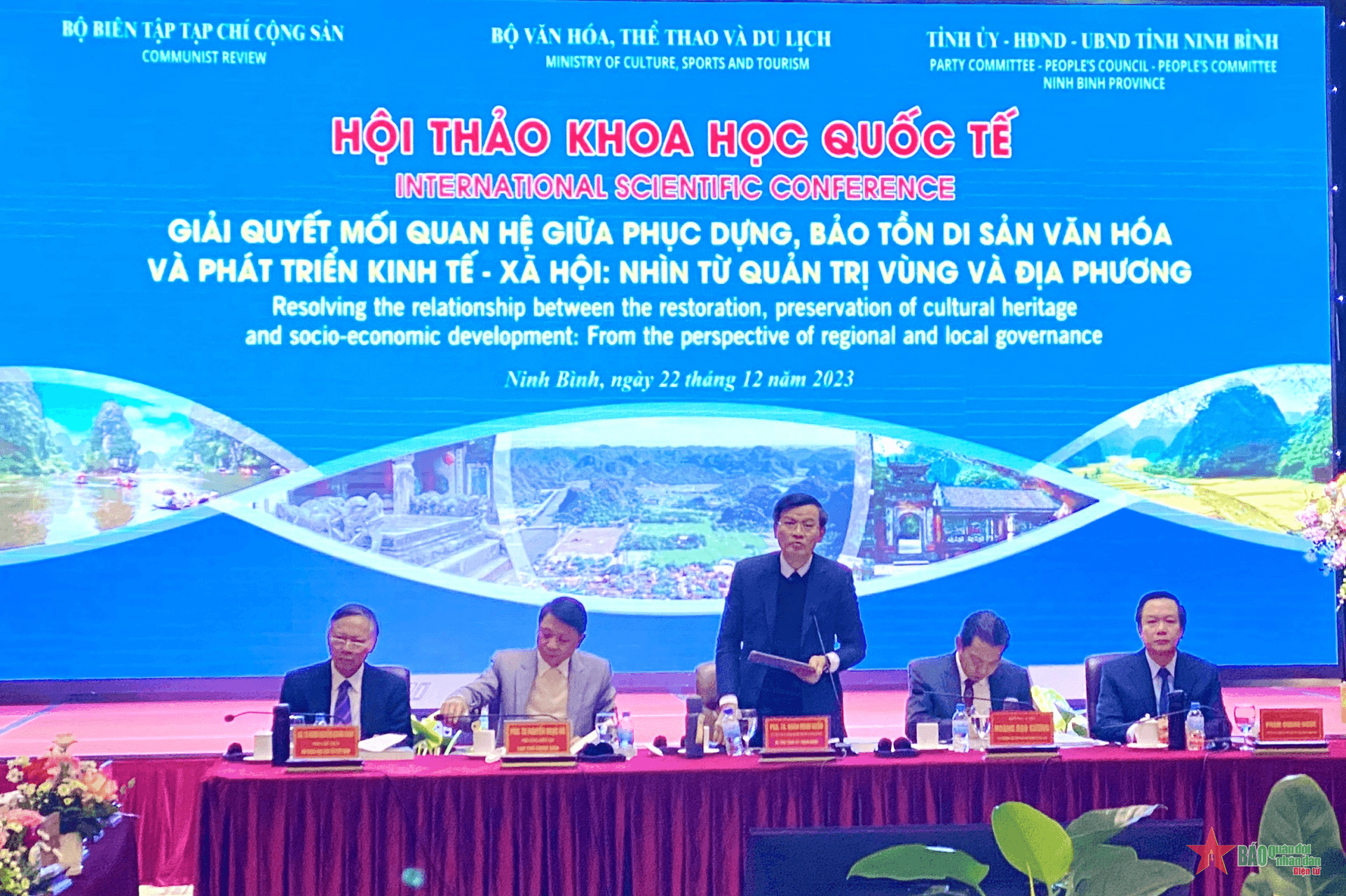 Giải quyết mối quan hệ giữa bảo tồn di sản văn hóa và phát triển kinh tế - xã hội
