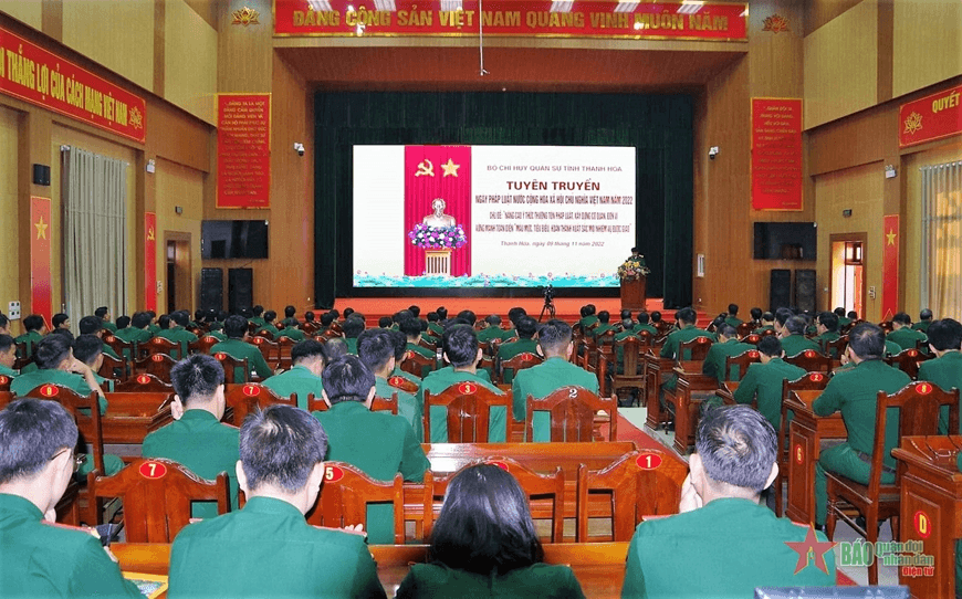 Bộ Quốc phòng ban hành Kế hoạch phổ biến, giáo dục pháp luật năm 2024