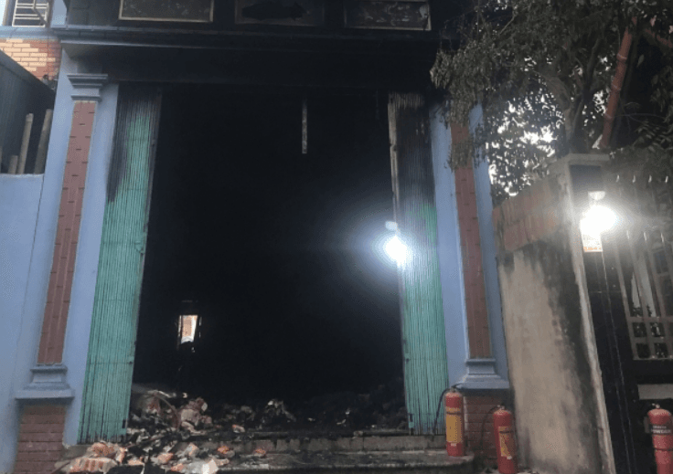 Vĩnh Phúc: Cháy nhà trong đêm, 3 mẹ con tử vong