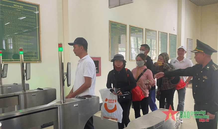 Bộ đội Biên phòng: Đột phá mới trong thực hiện nền tảng cửa khẩu số