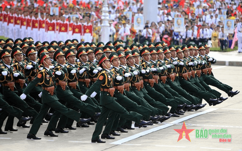 Hệ thống cấp bậc quân hàm trong Quân đội nhân dân Việt Nam hiện nay như thế nào?
