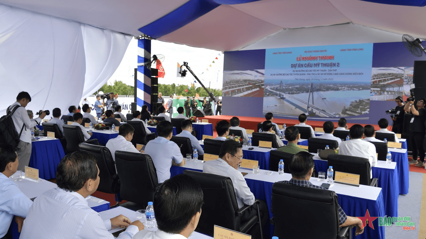 Bộ Giao thông vận tải: Khánh thành cầu Mỹ Thuận 2