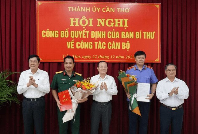 Ban Bí thư Trung ương Đảng chỉ định nhân sự tại Cần Thơ và Khánh Hòa