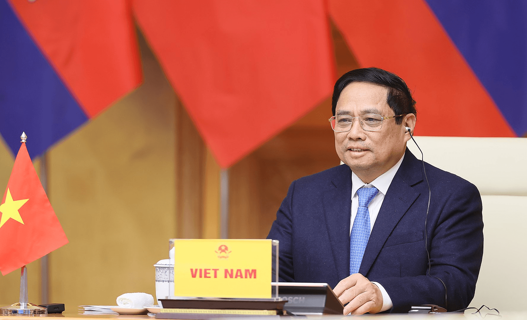 Thủ tướng Chính phủ Phạm Minh Chính tham dự Hội nghị cấp cao Hợp tác Mekong – Lan Thương lần thứ tư
