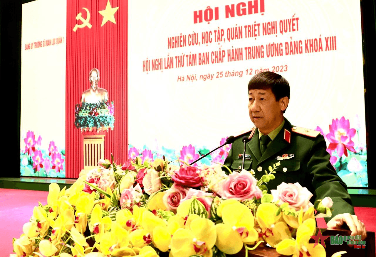 Trường Sĩ quan Lục quân 1: Học tập, quán triệt và triển khai thực hiện Nghị quyết Hội nghị Trung ương 8 khóa XIII