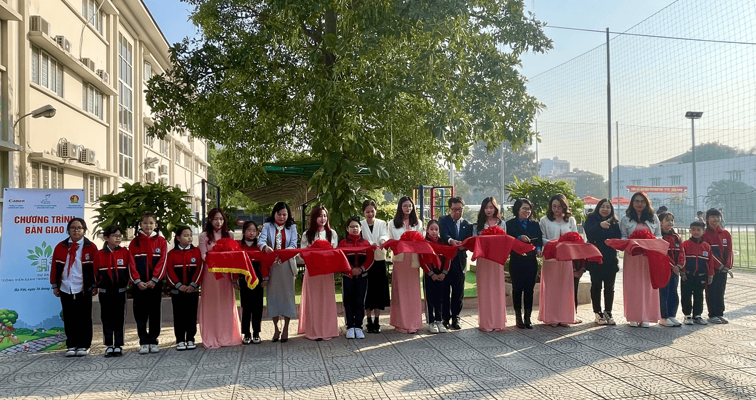 Bàn giao công trình dự án “Công viên xanh trong lòng thành phố” năm 2023
