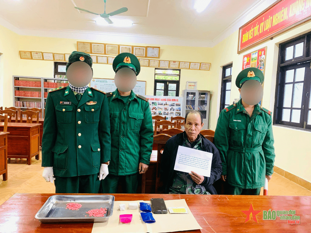 Bộ đội Biên phòng tỉnh Điện Biên bắt giữ đối tượng tàng trữ trái phép ma túy