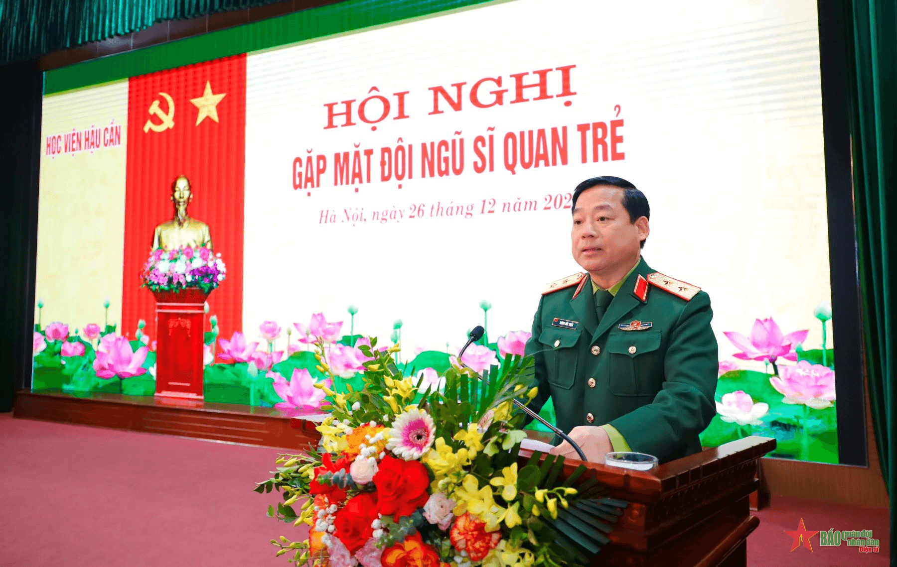 Khơi dậy khát vọng cống hiến cho sĩ quan trẻ ở Học viện Hậu cần