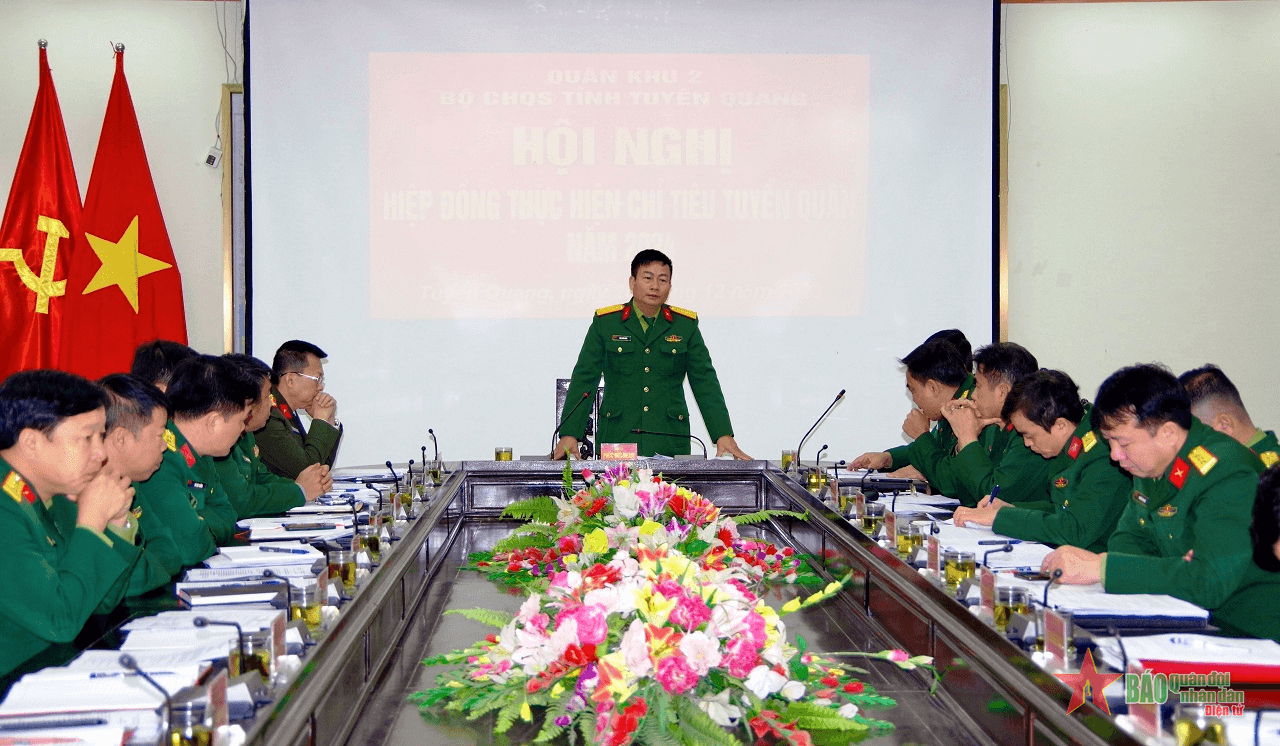Tuyên Quang: Bảo đảm tốt chỉ tiêu công dân nhập ngũ năm 2024