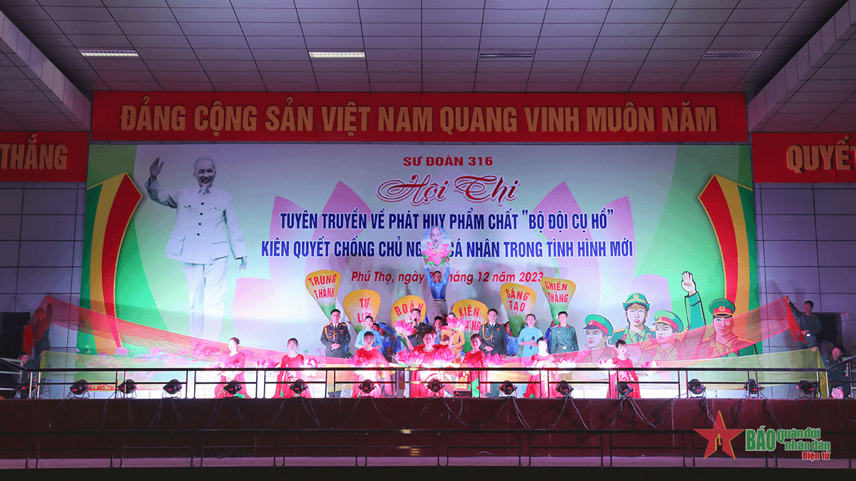 Lan tỏa nét đẹp phẩm chất Bộ đội Cụ Hồ ở Sư đoàn 316 (Quân khu 2)