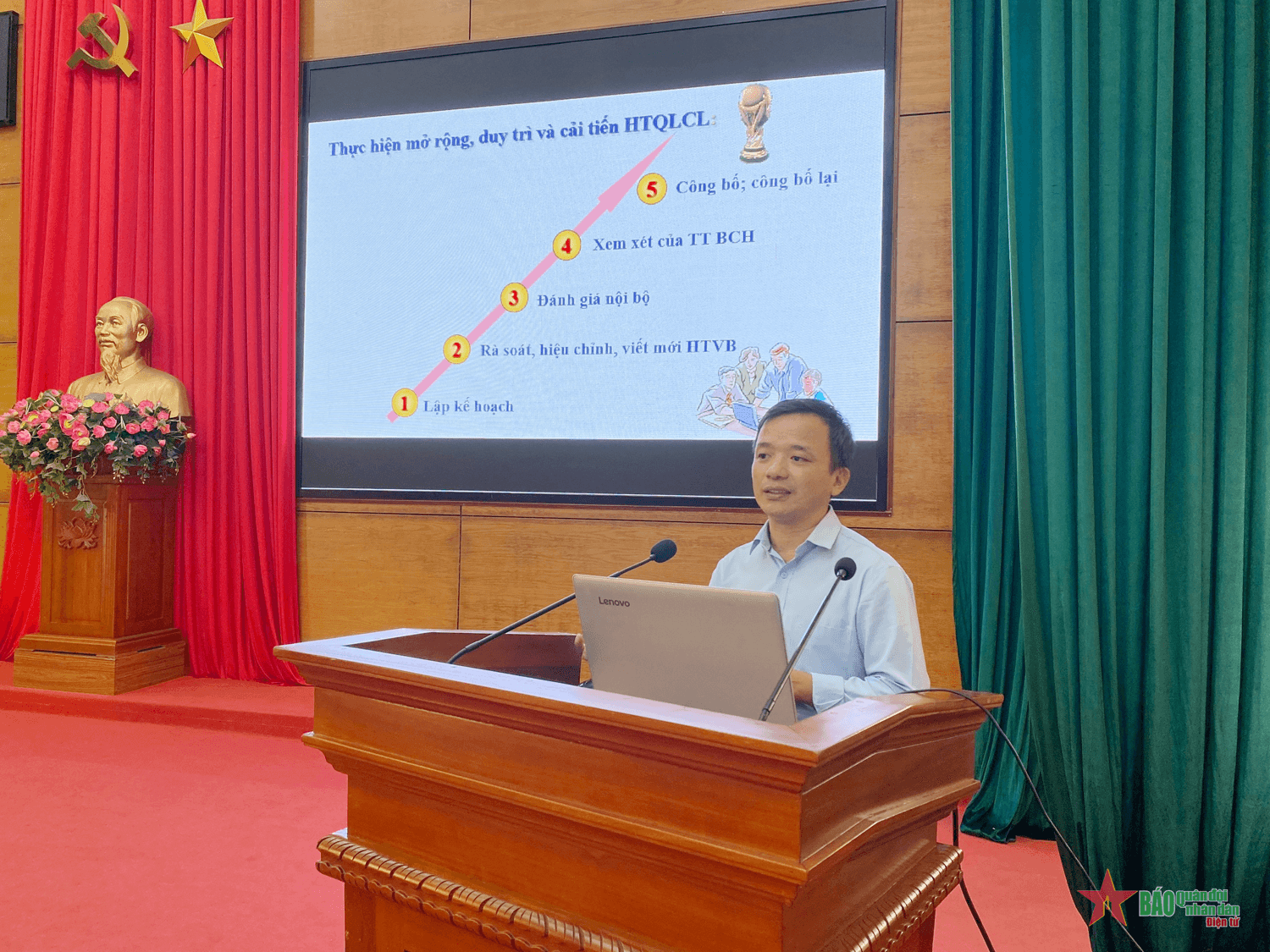 Bộ đội Biên phòng tỉnh Gia Lai tập huấn Hệ thống quản lý chất lượng theo Tiêu chuẩn quốc gia TCVN ISO 9001:2015