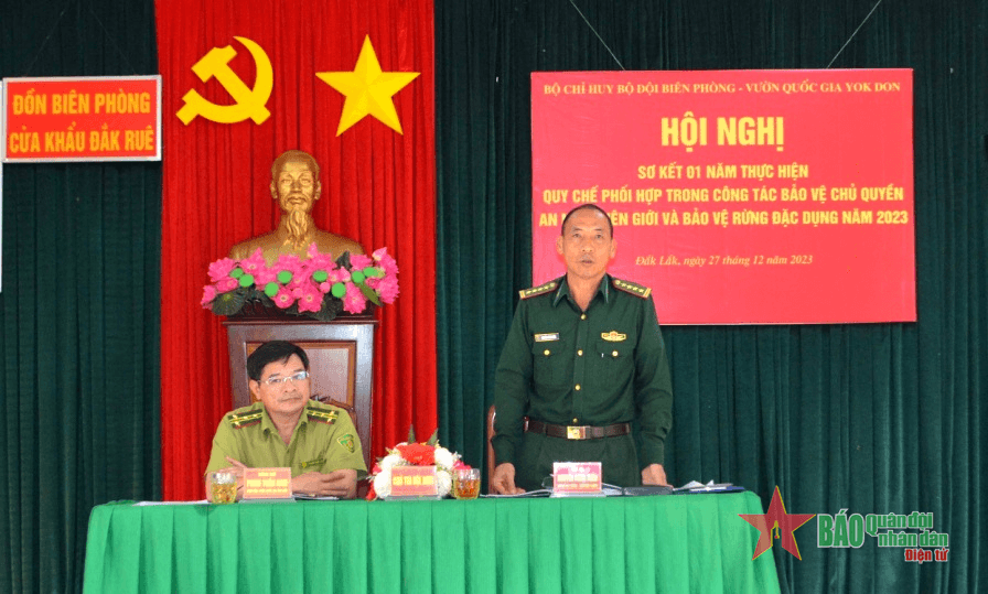Bộ đội Biên phòng tỉnh Đắk Lắk và Vườn Quốc gia Yok Don nâng cao hiệu quả trong quản lý, bảo vệ biên giới, bảo vệ tài nguyên rừng