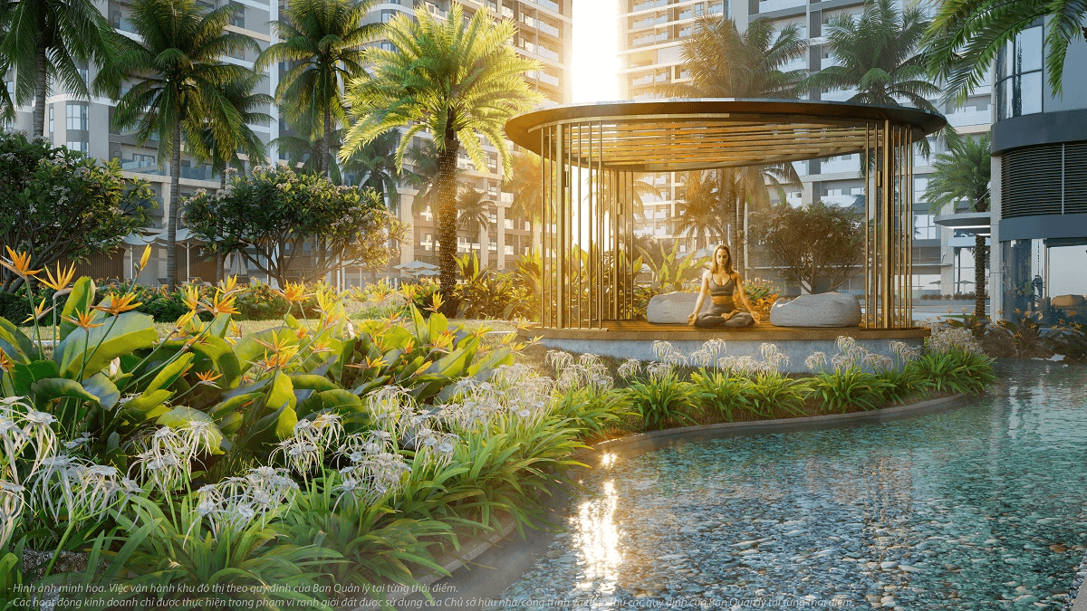 Không gian sống tại The Beverly mang đến đặc quyền nghỉ dưỡng 5 sao cho cư dân