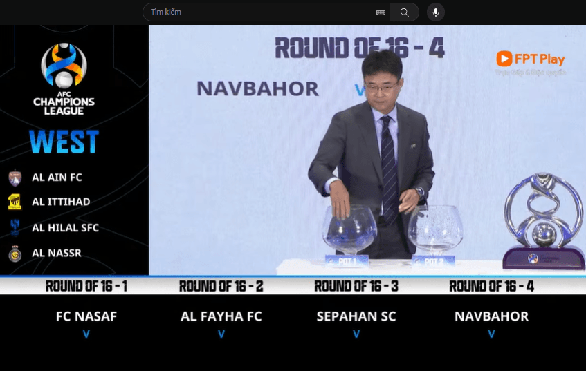Xác định đối thủ của Ronaldo tại AFC Champions League