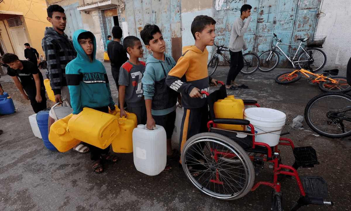 Khủng hoảng nước ở dải Gaza