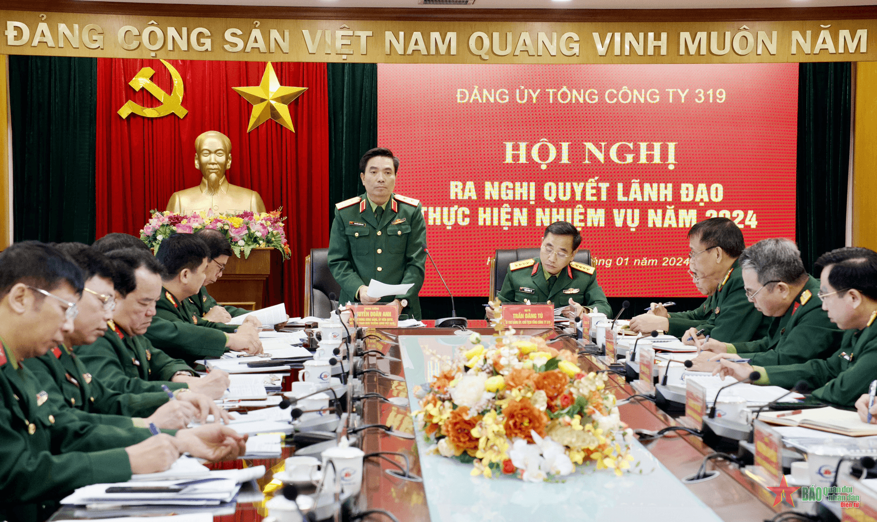 Tổng công ty 319 hoàn thành xuất sắc nhiều nhiệm vụ