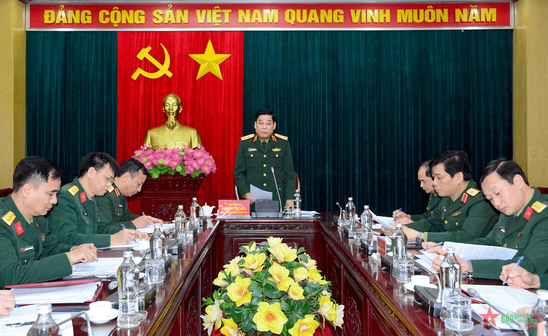 Tổng cục Chính trị Quân đội nhân dân Việt Nam rút kinh nghiệm trong chỉ đạo diễn tập ĐT-23