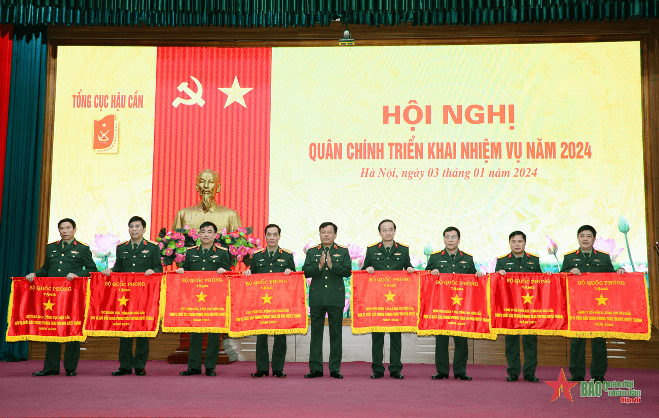 Tổng cục Hậu cần tổ chức Hội nghị Quân chính triển khai nhiệm vụ năm 2024