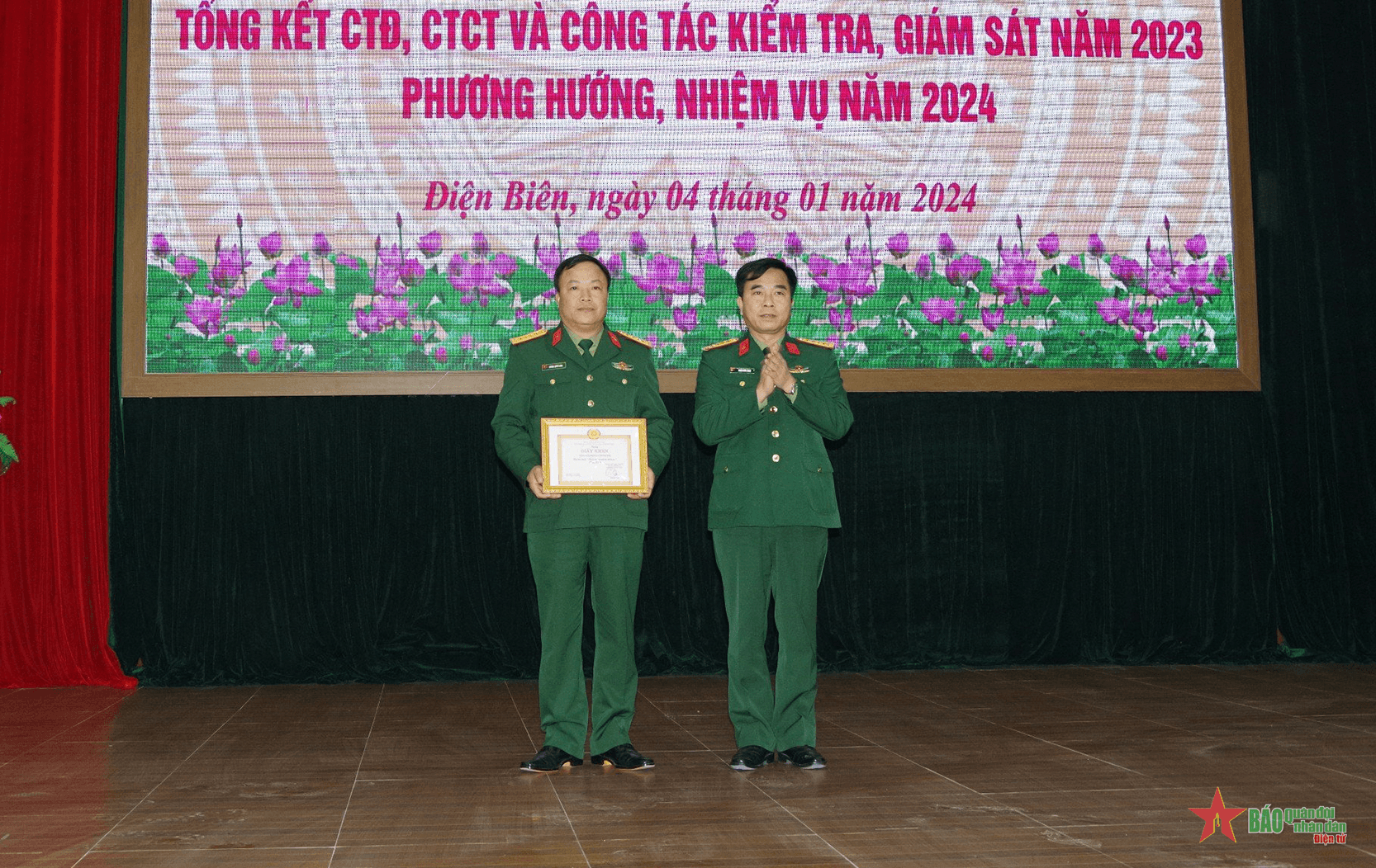 Bộ Chỉ huy Quân sự tỉnh Điện Biên tổng kết hoạt động công tác Đảng, công tác chính trị năm 2023