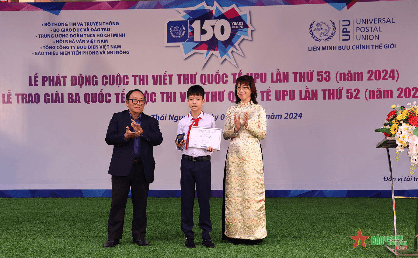 Phát động cuộc thi Viết thư quốc tế UPU lần thứ 53