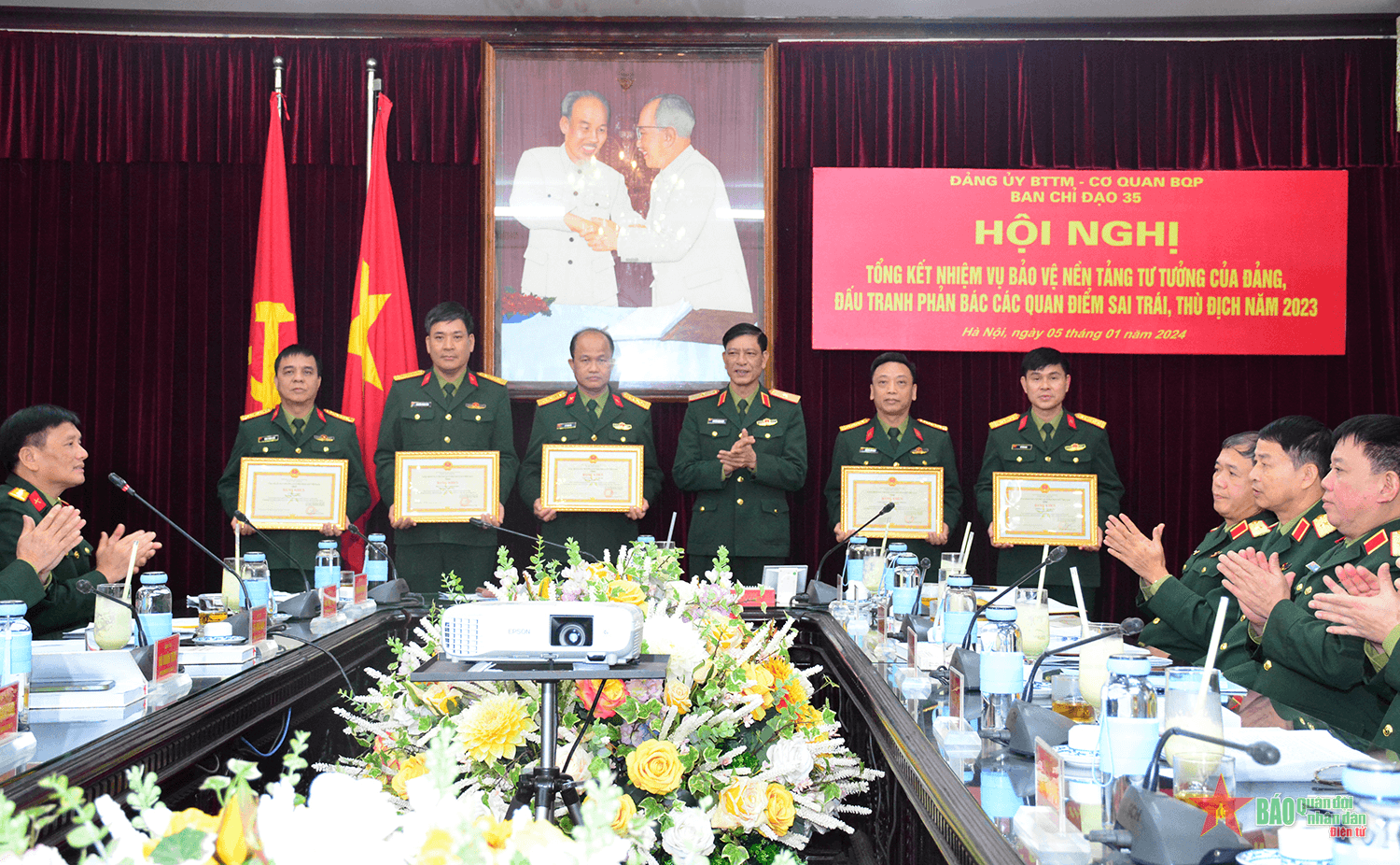 Ban chỉ đạo 35, Đảng ủy Bộ Tổng Tham mưu - Cơ quan Bộ Quốc phòng: Kiên quyết, kiên trì đấu tranh, phản bác các quan điểm sai trái