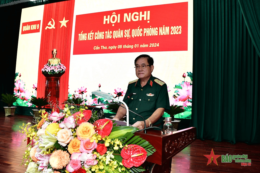 Quân khu 9: Khắc phục khâu yếu, mặt yếu, quyết tâm hoàn thành thắng lợi nhiệm vụ năm 2024