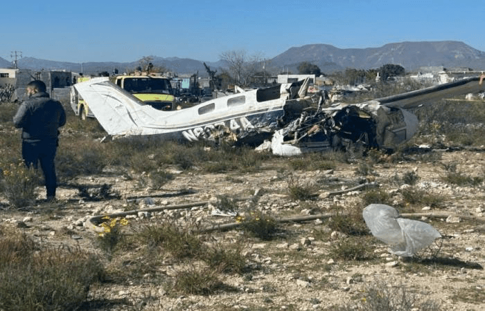 Rơi máy bay chở khách tại Mexico