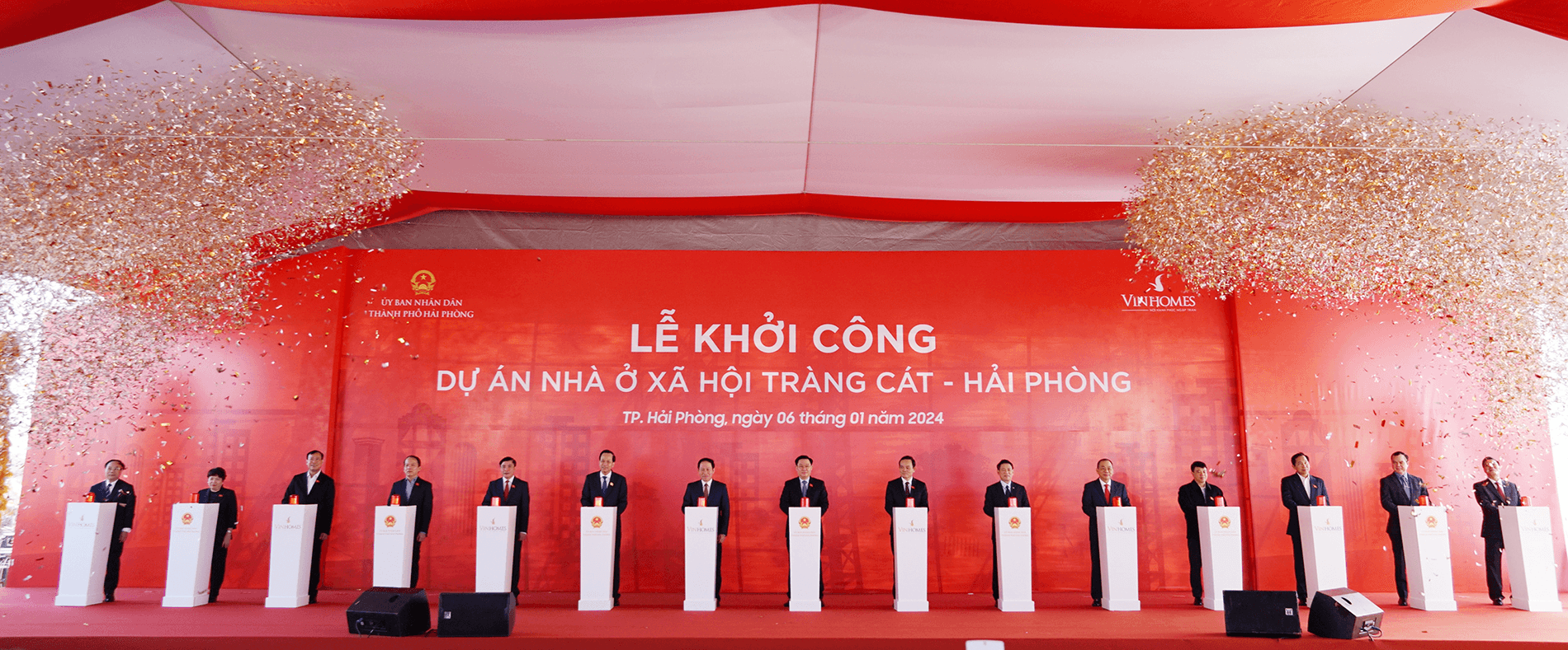 Vinhomes khởi công dự án Nhà ở xã hội đầu tiên tại Hải Phòng