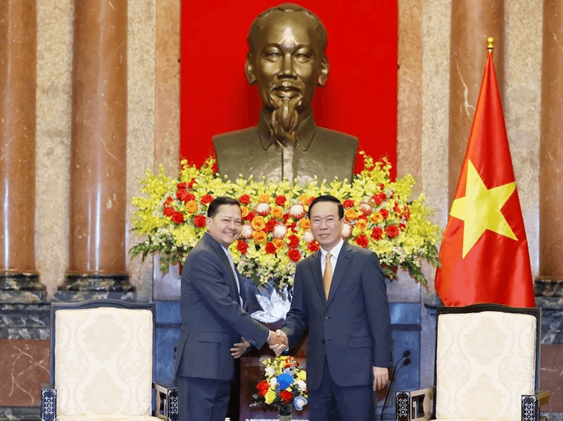 Chủ tịch nước Võ Văn Thưởng tiếp Phó thủ tướng Campuchia

​