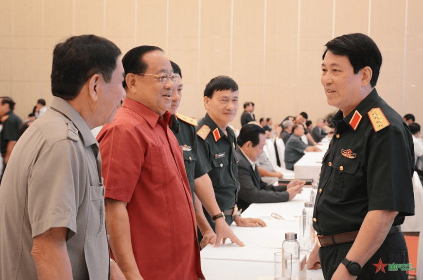 Quân ủy Trung ương, Bộ Quốc phòng gặp mặt đại biểu cán bộ cao cấp Quân đội nghỉ hưu khu vực phía Nam