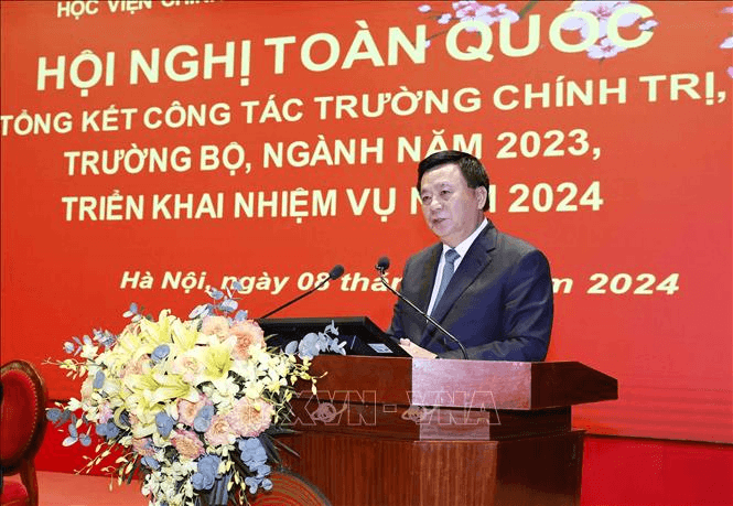 Triển khai quyết liệt xây dựng trường chính trị chuẩn theo quy định của Ban Bí thư