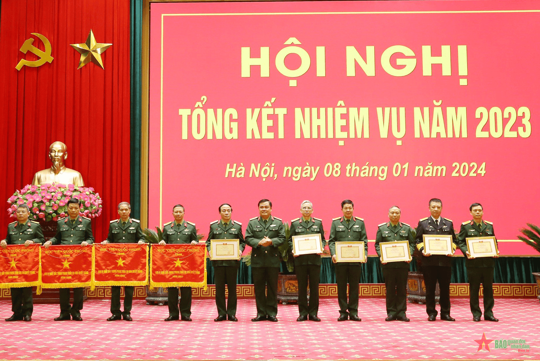 Học viện Quốc phòng: Triển khai đào tạo hợp nhất 3 đối tượng đạt kết quả tốt