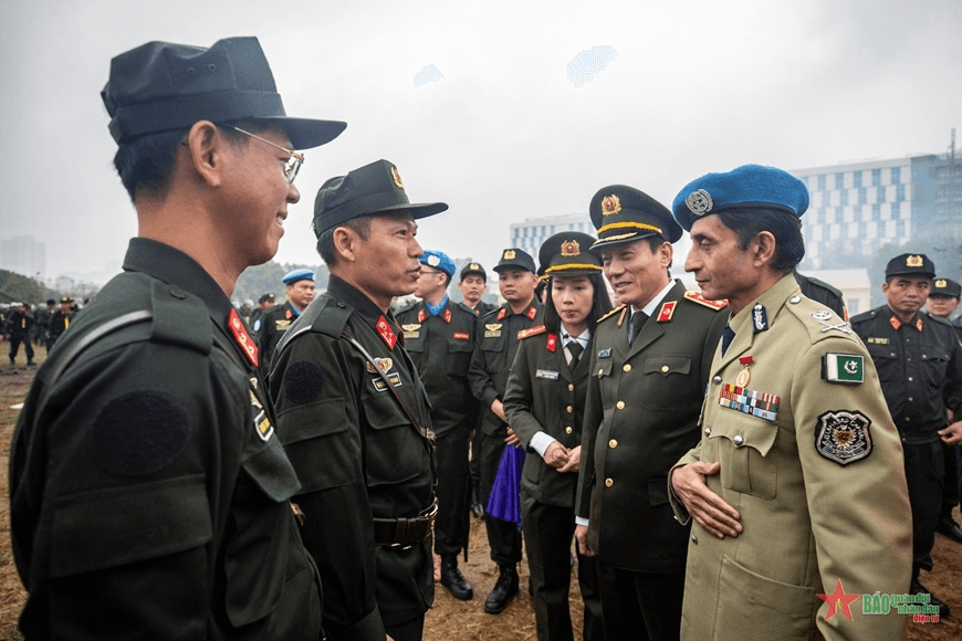 Bộ Công an ra mắt Đơn vị Cảnh sát gìn giữ hòa bình số 1