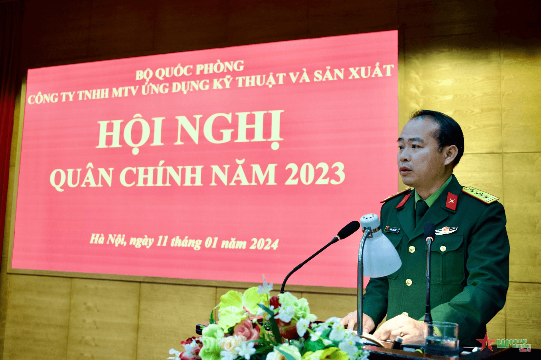Công ty TECAPRO tổ chức Hội nghị quân chính năm 2023