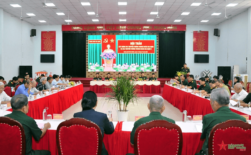 Hội thảo xây dựng Bia truyền thống Trung đoàn Gia Định