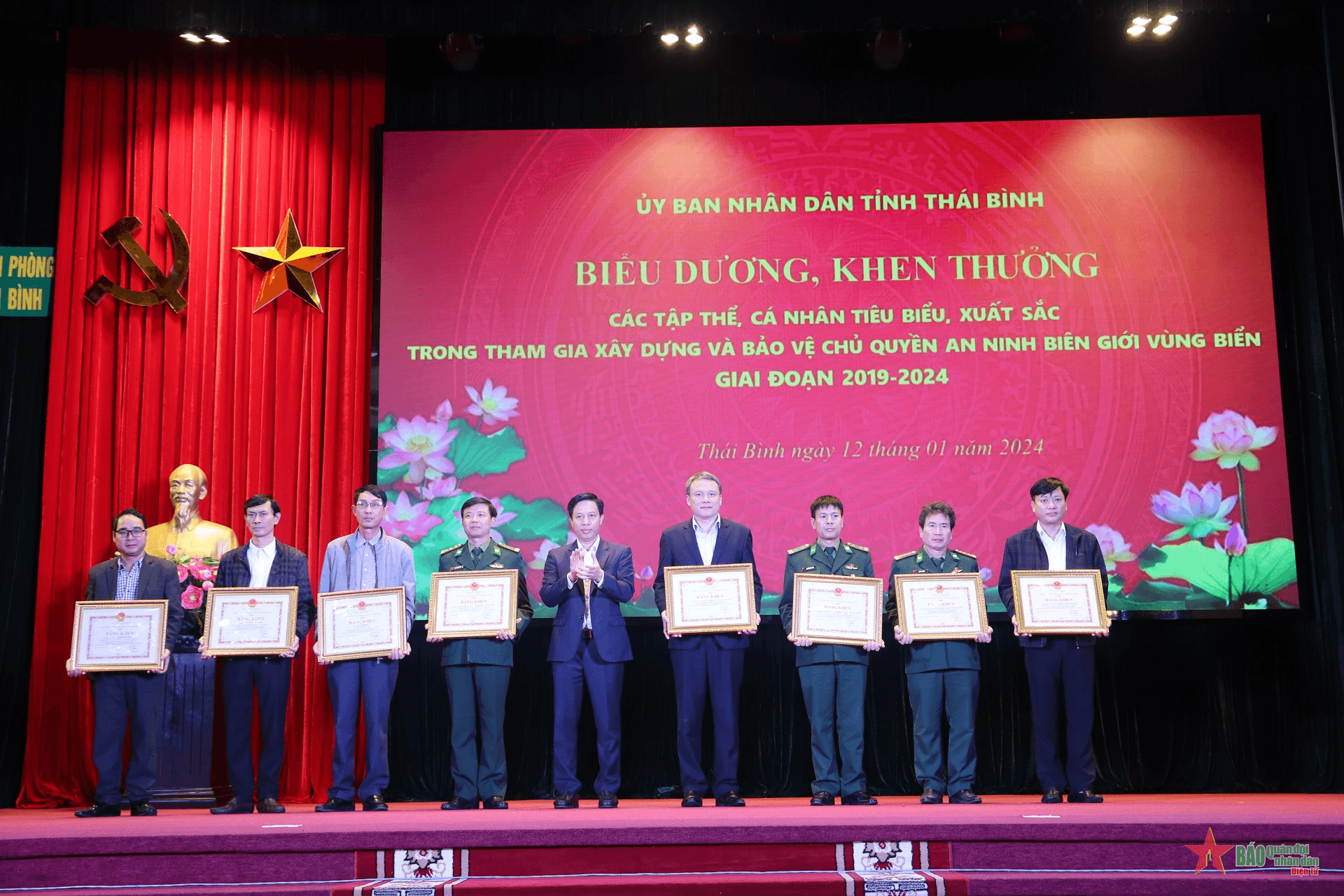 Tỉnh Thái Bình sơ kết 5 năm thực hiện “Ngày Biên phòng toàn dân”