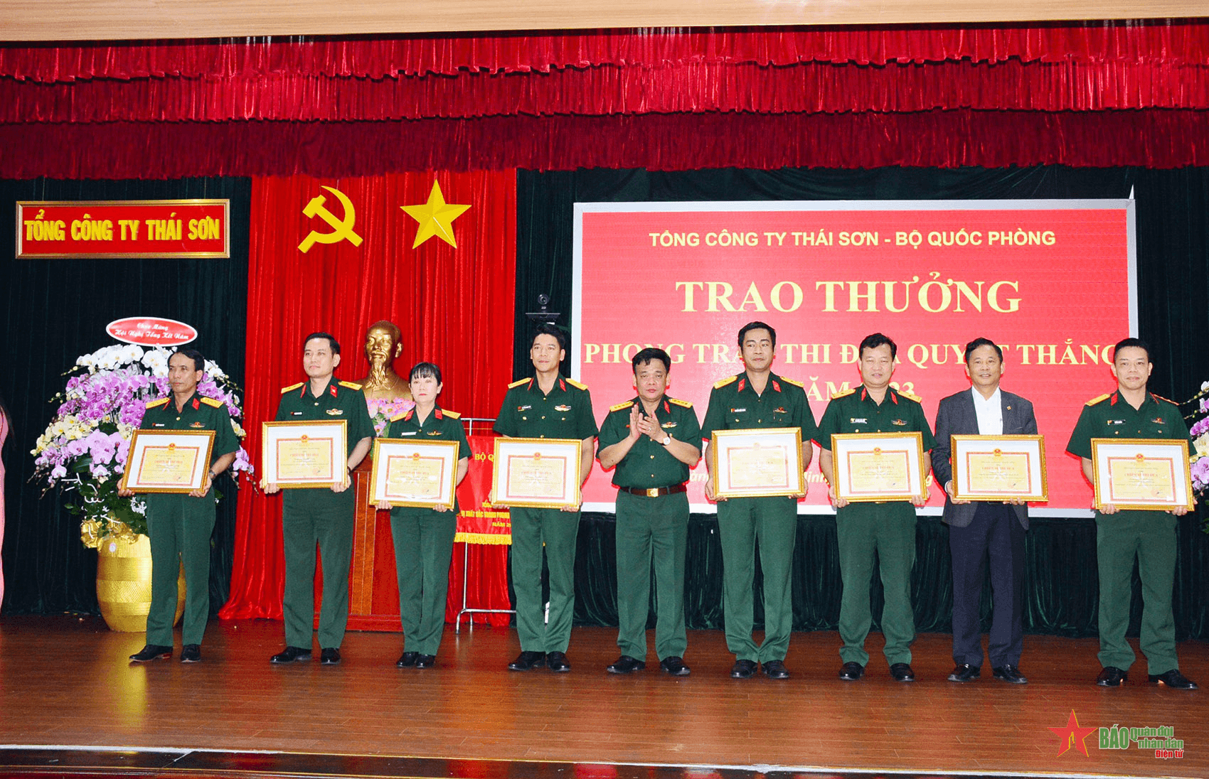 Tổng công ty Thái Sơn (Bộ Quốc phòng) phấn đấu về đích sớm các chỉ tiêu sản xuất, kinh doanh