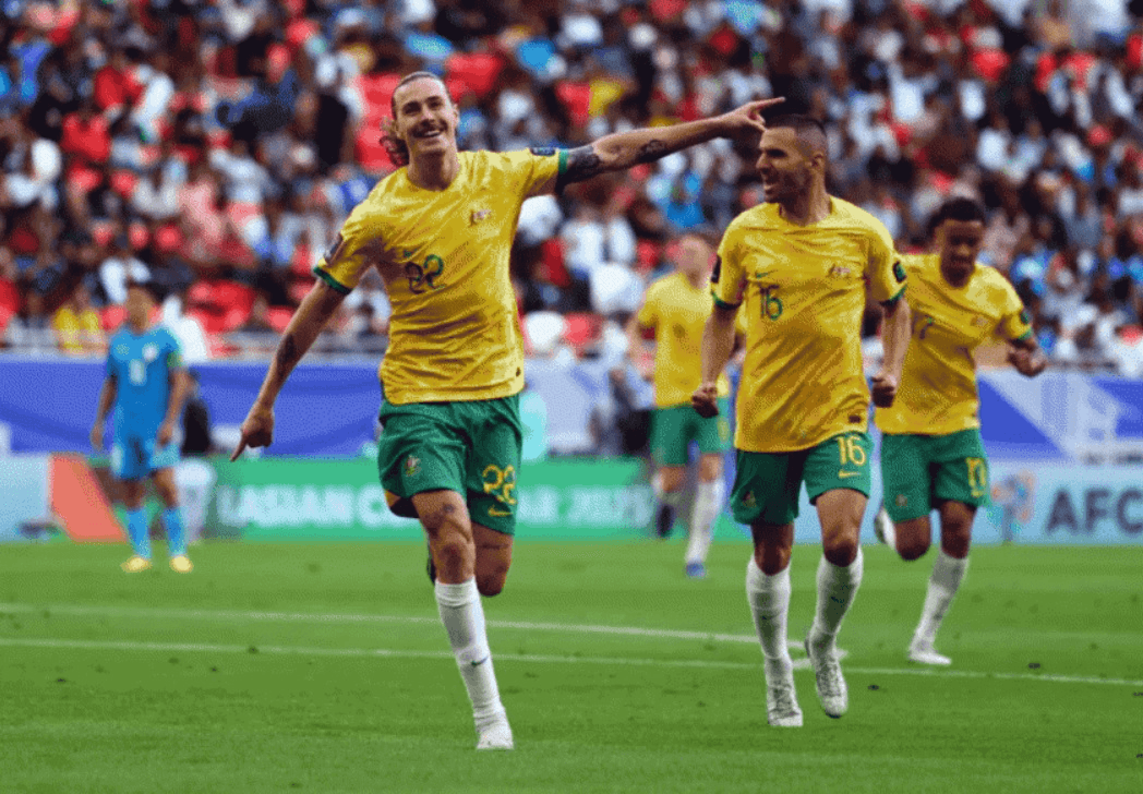 Asian Cup 2023: Australia nhẹ nhàng vượt qua Ấn Độ