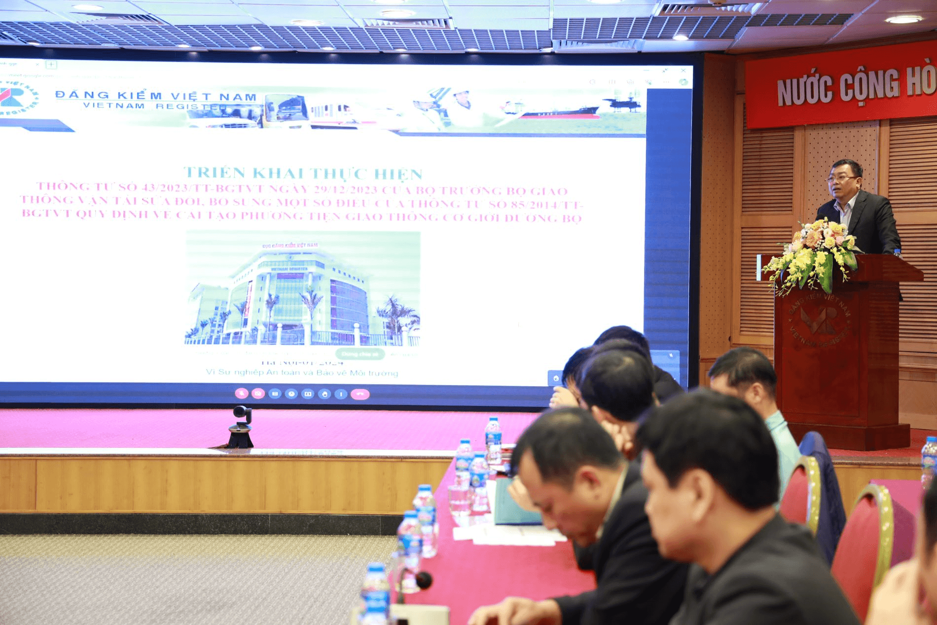 Nâng cao chất lượng, phòng, chống tiêu cực trong công tác đăng kiểm