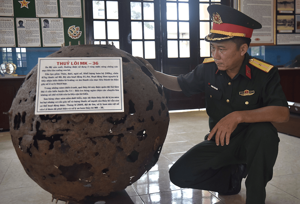 Thiếu tá QNCN Trương Công Biên và chuyện đi gỡ mìn
