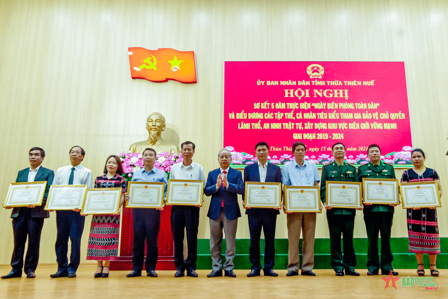 Tỉnh Thừa Thiên Huế: Xây dựng nền Biên phòng toàn dân vững chắc