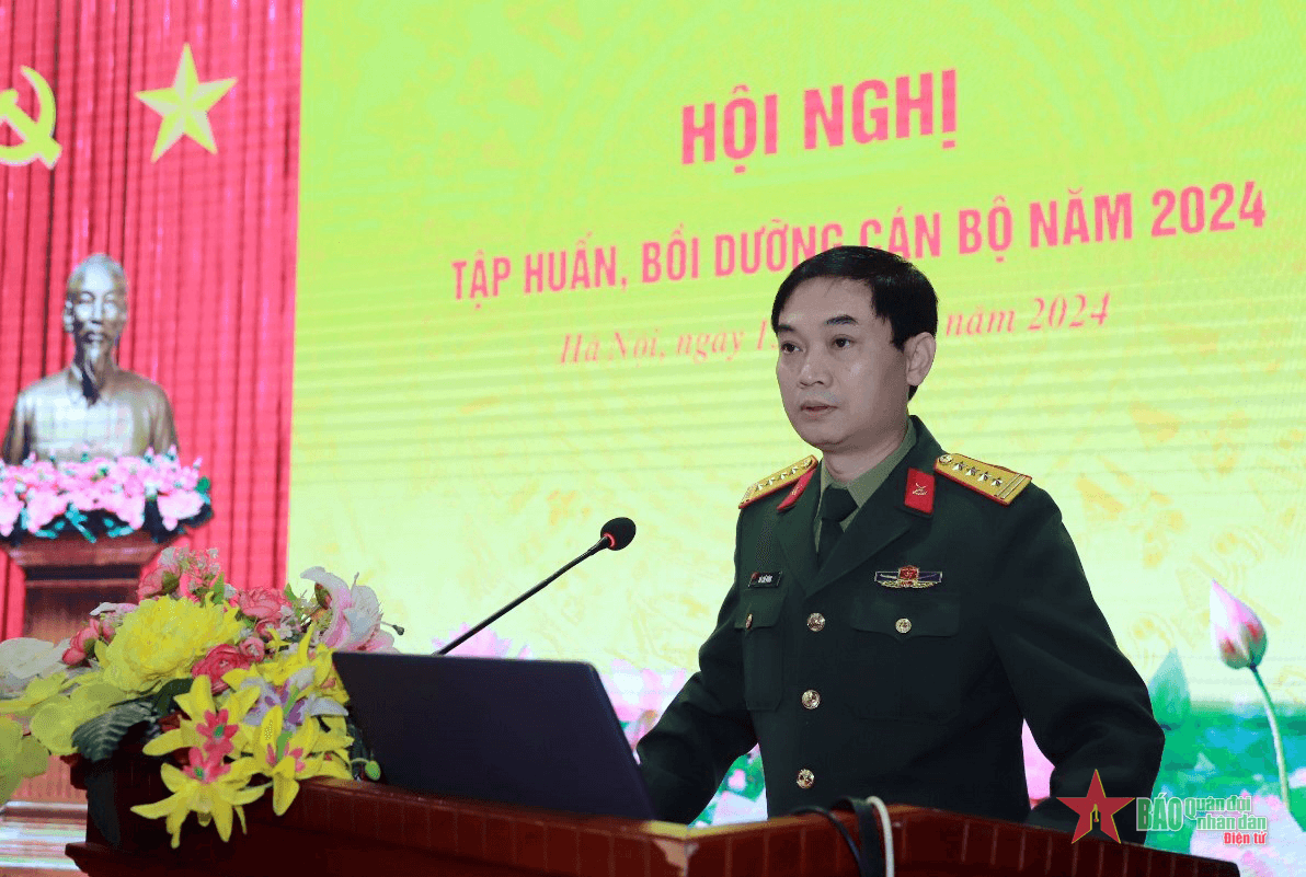Cục Quân nhu, Tổng cục Hậu cần tập huấn, bồi dưỡng cán bộ năm 2024
