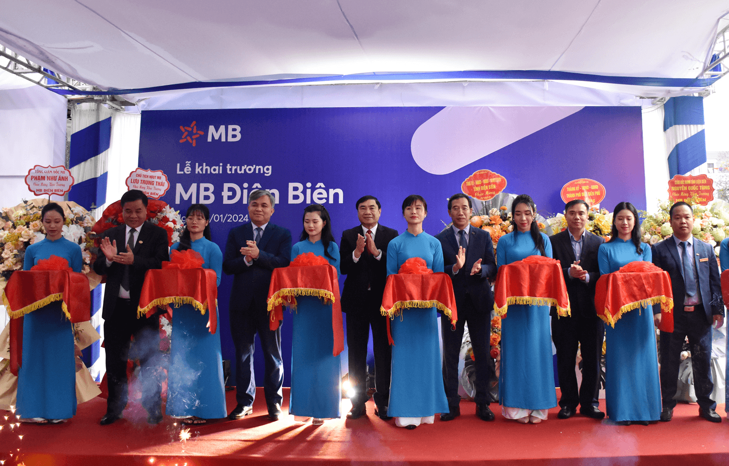 Ngân hàng Quân đội đã có mặt tại Điện Biên