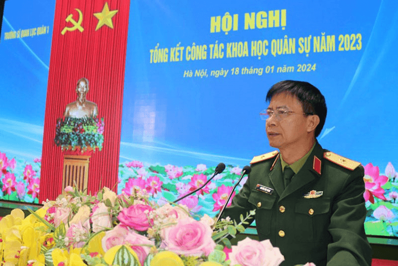 Trường Sĩ quan Lục quân 1: Tổng kết công tác Khoa học quân sự năm 2023