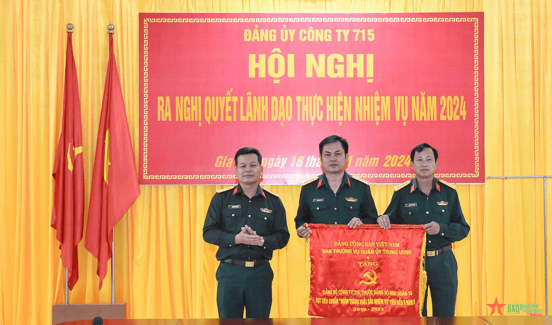 Đảng bộ Công ty 715 (Binh đoàn 15): Hoàn thành xuất sắc nhiệm vụ tiêu biểu 5 năm liền 2019 - 2023
