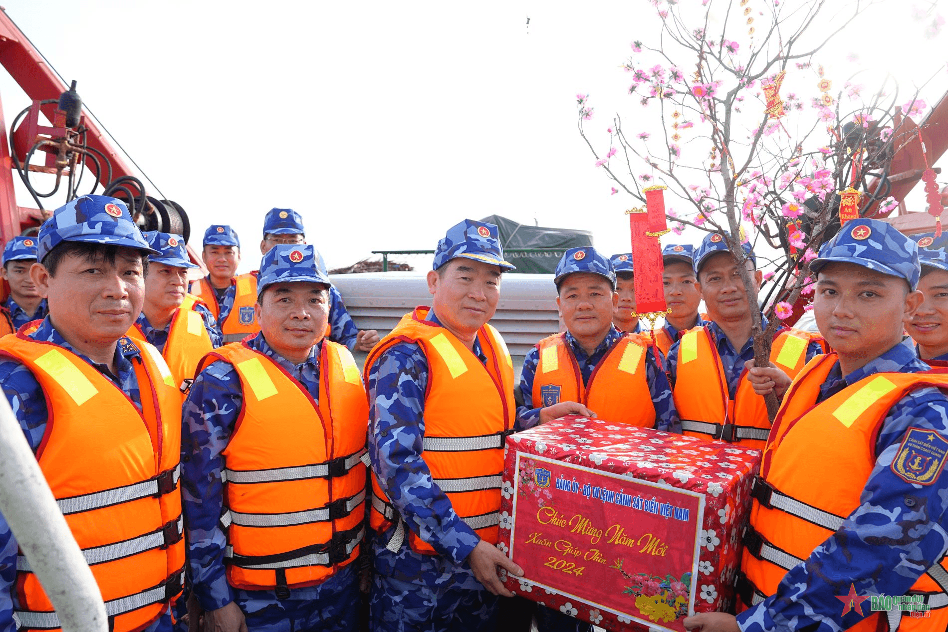 Cảnh sát biển Việt Nam kiểm tra công tác IUU tại vùng biển giáp ranh Việt Nam- Malaysia- Thái Lan