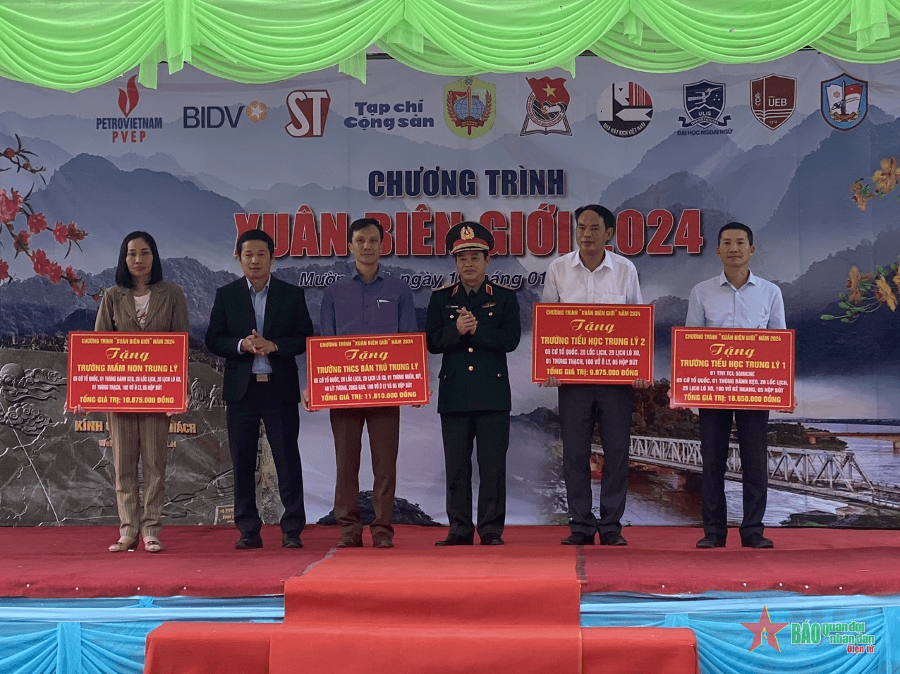 Chương trình “Xuân biên giới 2024” tại xã Trung Lý, huyện Mường Lát, tỉnh Thanh Hóa