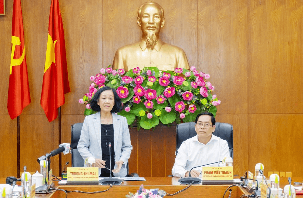 Thường trực Ban Bí thư Trương Thị Mai:  Mong muốn Bà Rịa - Vũng Tàu trở thành tỉnh tiêu biểu về quan hệ lao động