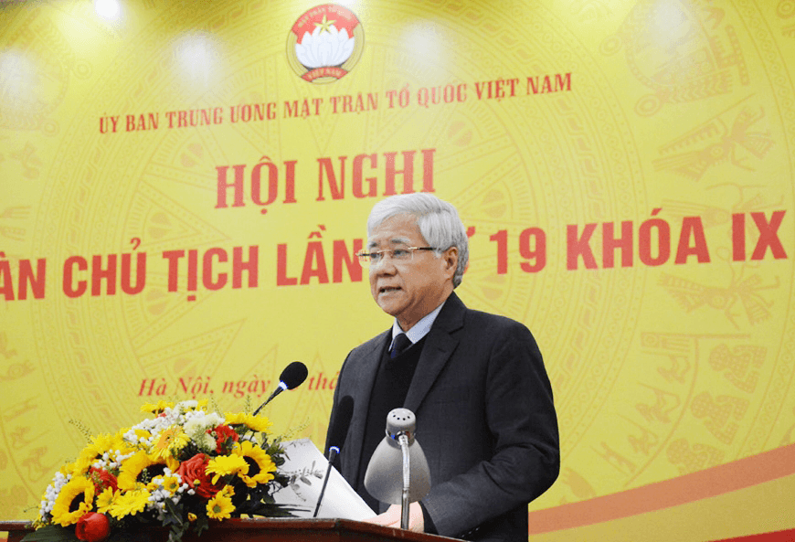 Ủy ban Trung ương Mặt trận Tổ quốc Việt Nam tổ chức Hội nghị Đoàn Chủ tịch lần thứ 19, Khóa IX